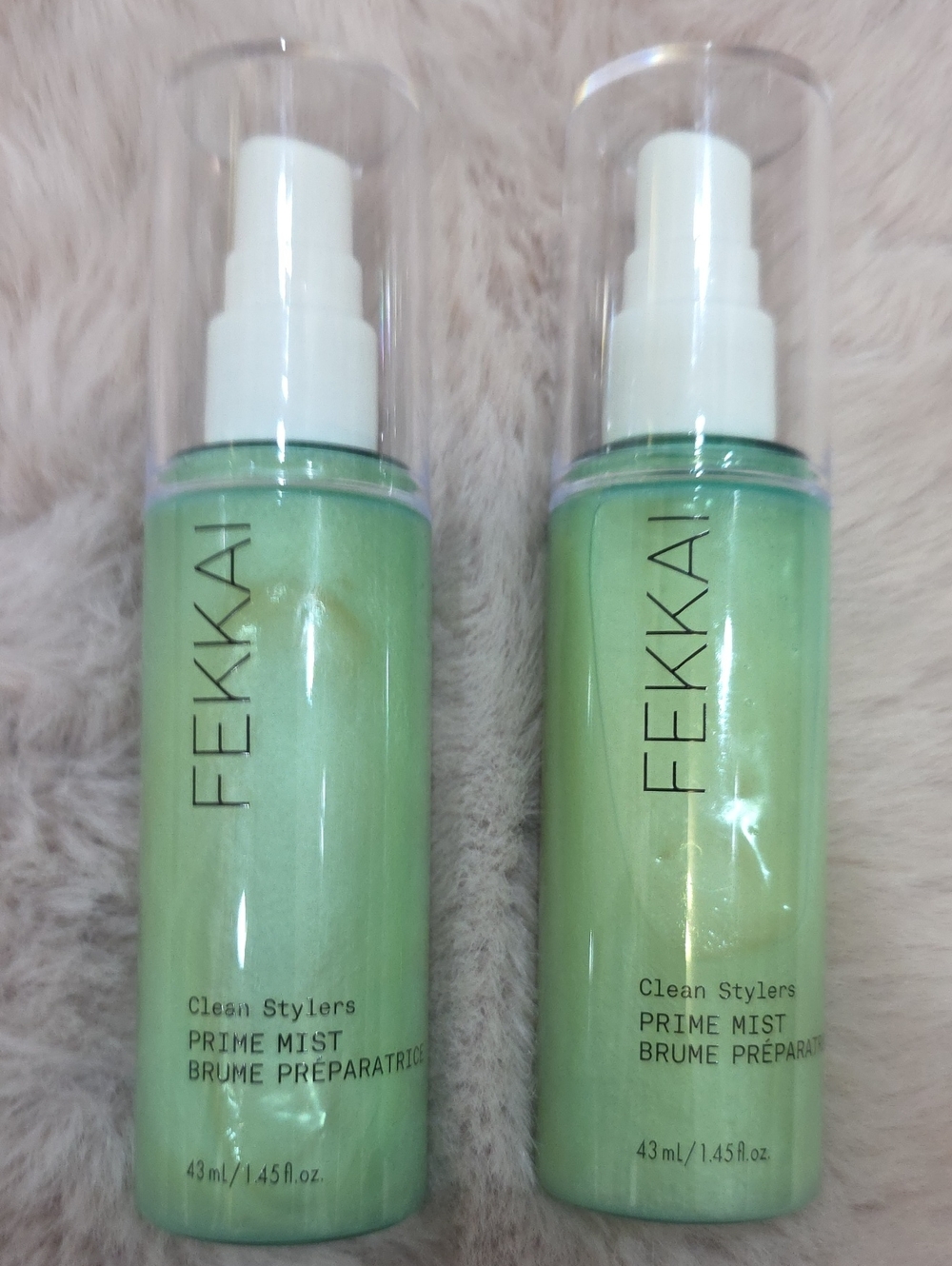 FEKKAI Clean Stylers Prime Mist Hair Primer 43ml – NEW - Bundle Of 2
